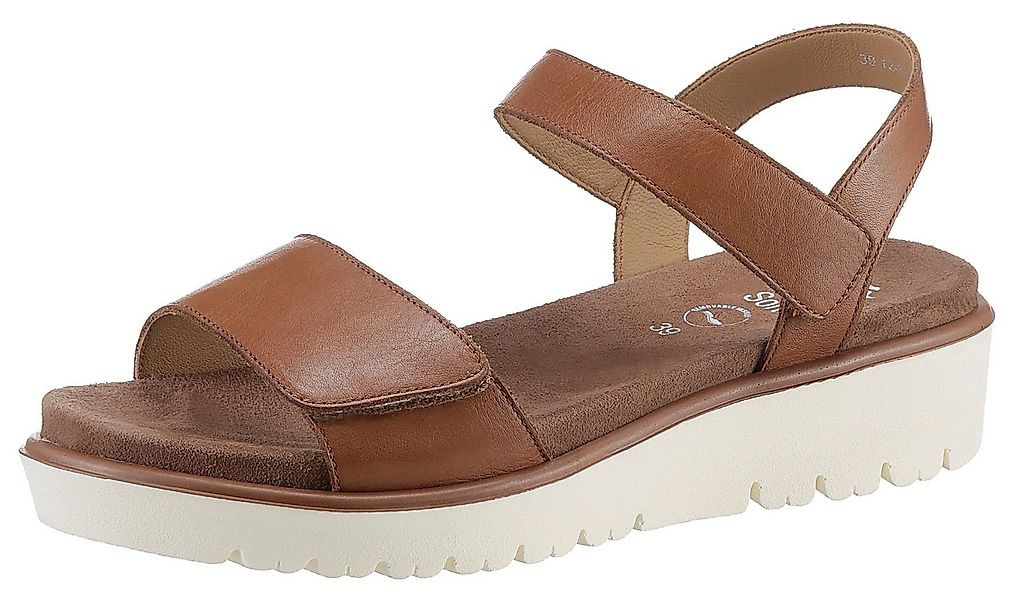 Ara BILBAO Keilsandalette, Sommerschuh, Sandale, Keilabsatz, Klett, Weite G günstig online kaufen