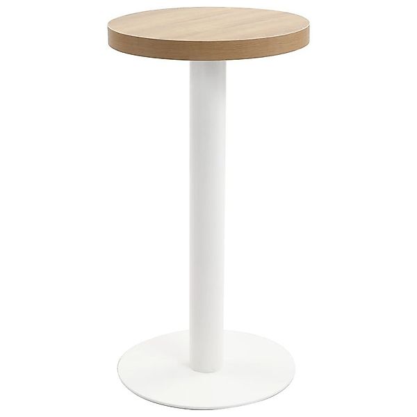 furnicato Esstisch Bistrotisch Hellbraun 40 cm günstig online kaufen