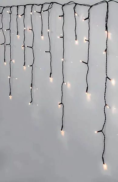 EGLO LED-Lichtervorhang »CRISPY ICE WHITE, Weihnachtsdeko«, 960 St.-flammig günstig online kaufen