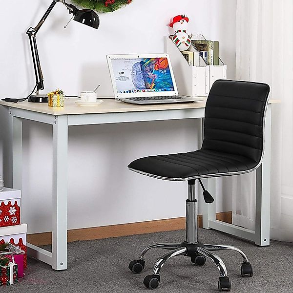 Yaheetech Drehstuhl, Bürostuhl, Kunstleder Schreibtischstuhl, höhenverstell günstig online kaufen