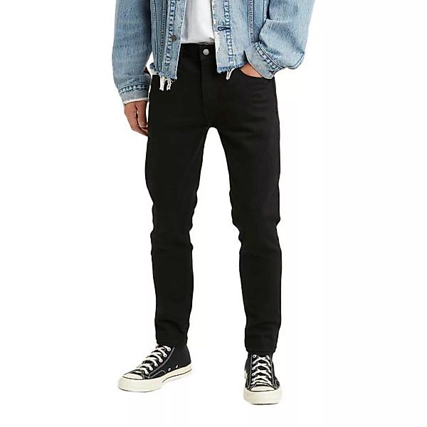 Levi's – Schmal zulaufende Jeans mit engem Schnitt in Schwarz günstig online kaufen