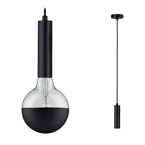 Paulmann Pendelleuchte »Neordic Kine max. 1x60W 230V Metall«, 1 flammig, Le günstig online kaufen