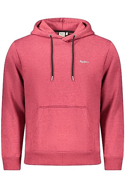 Pepe Jeans Sweatshirt Herren-Sweatshirt Rot: Kapuzenpullover aus 100% günstig online kaufen