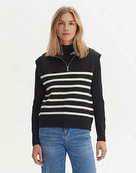 OPUS Pullunder Peisser stripe Normal Polyester günstig online kaufen