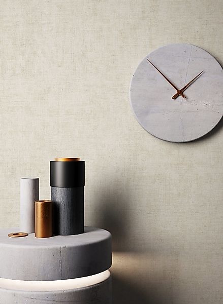 Newroom Vliestapete, Beige Tapete Struktur Modern günstig online kaufen
