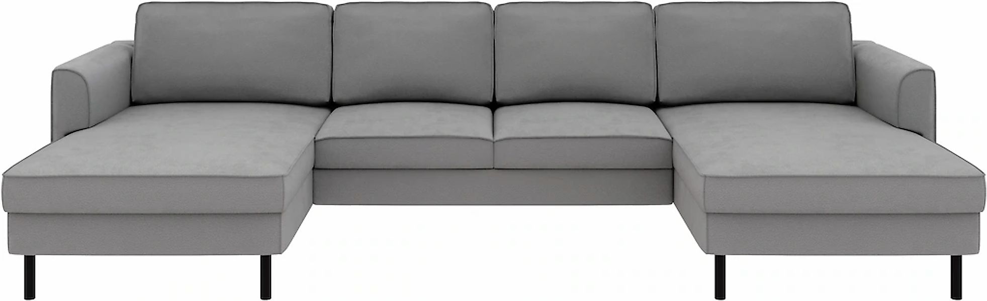 Home affaire Wohnlandschaft "Booster II, whlw. mit Schlaffunktion & Bettkas günstig online kaufen