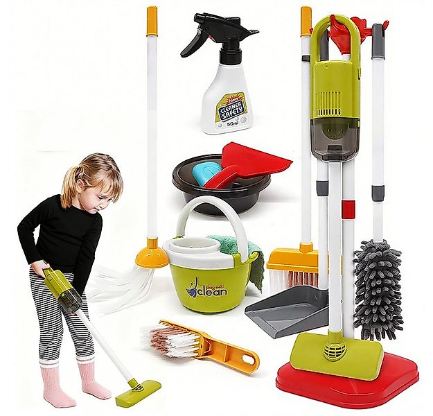 CLTYQ Kinder-Haushaltsset Putzspielzeug-Set für Kinder mit funktionierender günstig online kaufen