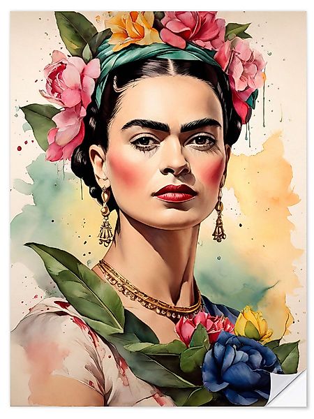 Posterlounge Poster nobelart, Frida Kahlo im günstig online kaufen