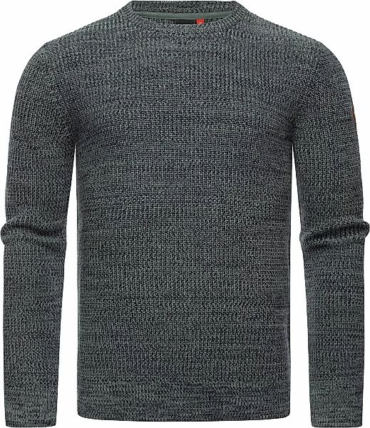 Ragwear Strickpullover "Aralt", stylischer Herren Sweatpullover mit Rippbün günstig online kaufen