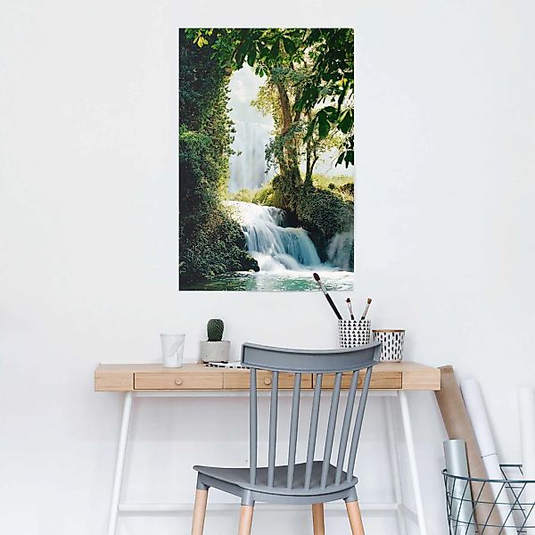 Reinders Poster "Wasserfälle Zaragoza", (1 St.) günstig online kaufen