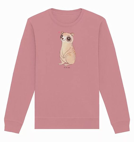 Mr. & Mrs. Panda Longpullover Größe XS Plumplori Glücklich - Canyon Pink - günstig online kaufen