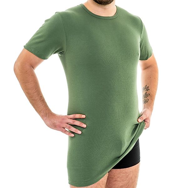 HERMKO Unterziehshirt 3847 Herren extralanges kurzarm günstig online kaufen