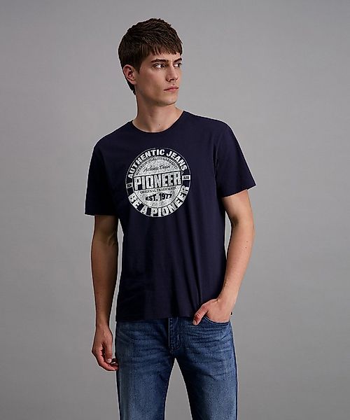 Pioneer Authentic Jeans T-Shirt in normaler Passform günstig online kaufen
