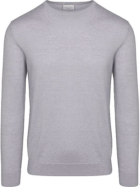 Profuomo Pullover Merinowolle Grau - Größe XL günstig online kaufen