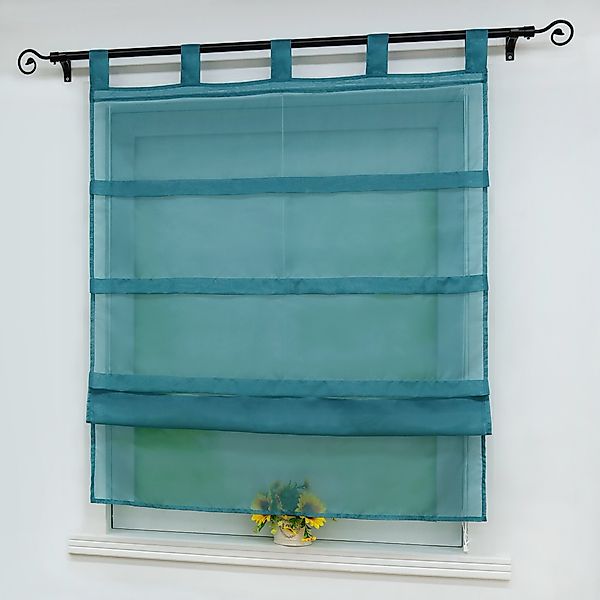 Joyswahl Raffrollo Sophia, mit Schlaufen, Voile günstig online kaufen