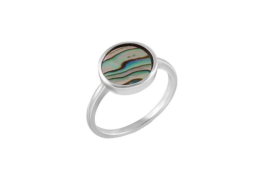 Vivance Fingerring 925 Silber rhodiniert Abalone günstig online kaufen