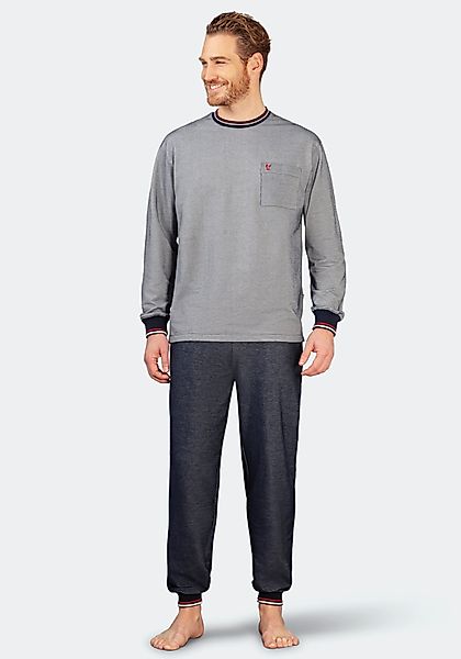 Hajo 5-Pocket-Hose Schlafanzug mit Bündchen, Klima günstig online kaufen
