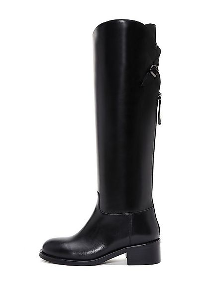 Derimod Stiefel aus Leder Bootsschuh Textilfutter, TPU Sohle, Absatz 5 cm günstig online kaufen
