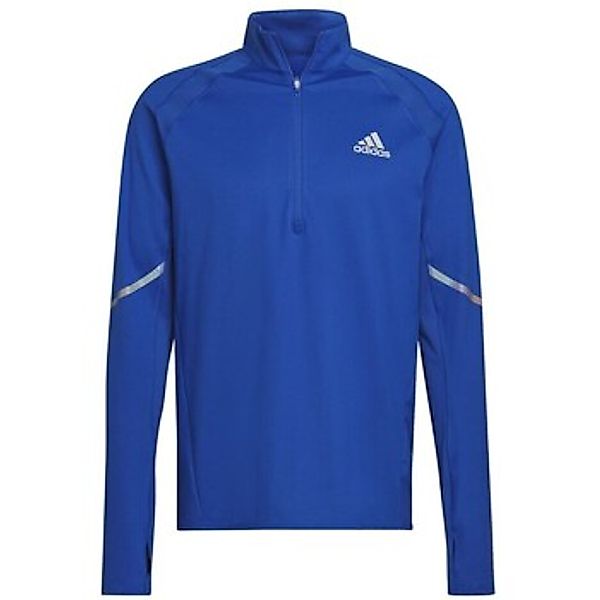 adidas Performance Langarmshirt Everydayrun Half-Zip Oberteil blau Herren günstig online kaufen