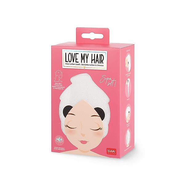 Legami Turban-Handtuch Turban-Handtuch für die Haare günstig online kaufen