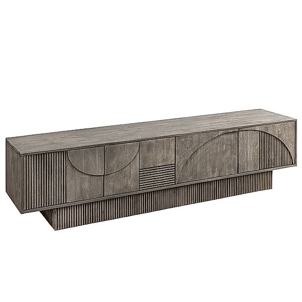 riess-ambiente Lowboard ART DECO 200cm grau günstig online kaufen