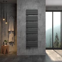 WITEN&NOCK Badheizkörper RUCHI Designheizkörper Handtuchtrockner Mittelansc günstig online kaufen