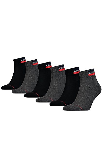 Levi's® Kurzsocken (Packung, 6-Paar) mit breitem günstig online kaufen