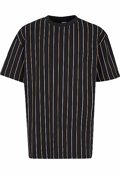 URBAN CLASSICS T-Shirt "Urban Classics Printed Pinstripe Tee" 1 Stk. günstig online kaufen