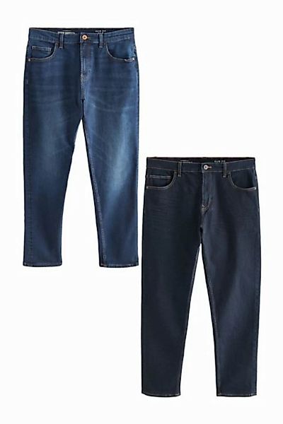 Next Slim-fit-Jeans Klassische Stretch-Jeans im 2er-Pack (2-tlg) günstig online kaufen