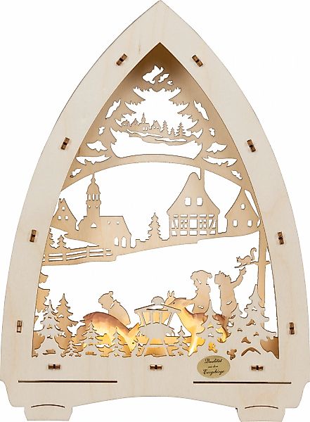 SAICO Original LED Schwibbogen "LED-Lichterspitze, Wildfütterung" für Batte günstig online kaufen