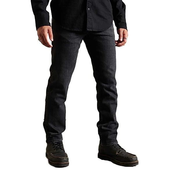 Superdry Tailored Straight Jeans 32 Bewick Black Used günstig online kaufen