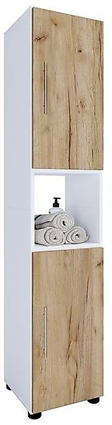 VCM Hochschrank Holz Badmöbel Badschrank Hochschrank günstig online kaufen