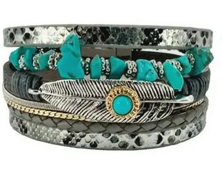 Westernlifestyle Armband Lederarmband im Westernstyle Country günstig online kaufen