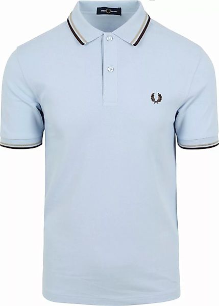 Fred Perry Poloshirt M3600 Hellblau V02 - Größe L günstig online kaufen