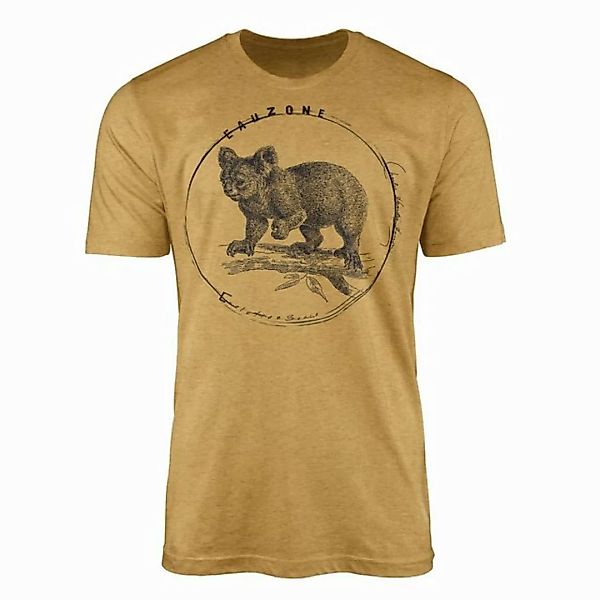 Sinus Art T-Shirt Evolution Herren T-Shirt Koala günstig online kaufen