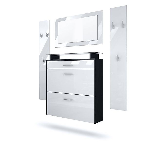 Vladon Garderoben-Set Malea, (Garderobenset bestehend aus 1 Hängeschuhschra günstig online kaufen