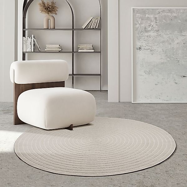 the carpet Teppich Santo Plus, rund, günstig online kaufen
