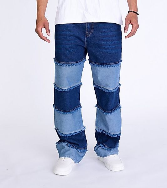 Denim House Relax-fit-Jeans Lässige Designer Baggy Jeans Relaxed Fiit HIP H günstig online kaufen