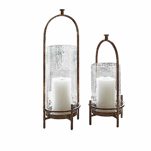 Mirabeau Windlicht Windlicht 2er Set Aquivar günstig online kaufen