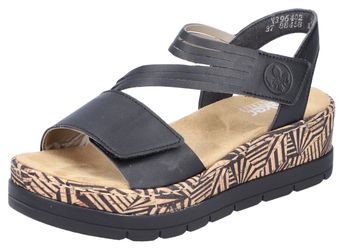 Rieker Keilsandalette, Sommerschuh, Sandale, Keilabsatz, mit günstig online kaufen