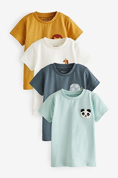 Next T-Shirt T-Shirts, 4er-Pack (4-tlg) günstig online kaufen
