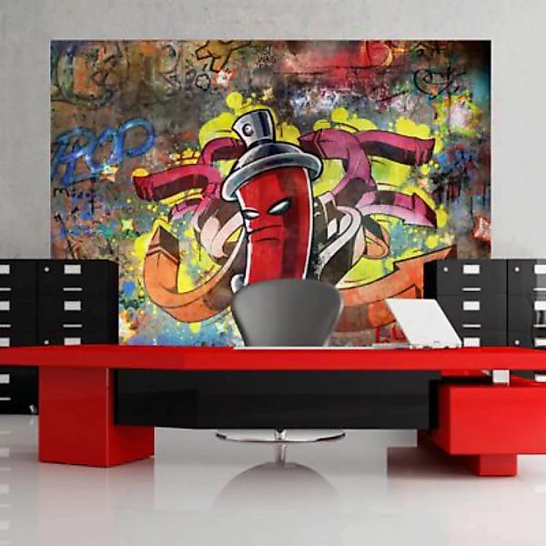 artgeist Fototapete Graffiti monster mehrfarbig Gr. 300 x 210 günstig online kaufen
