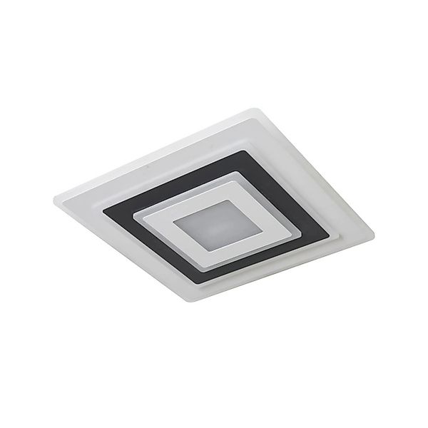 Lindby LED Deckenleuchte Rebeka 10041725 Dimmbar mit Leselampe Modern in We günstig online kaufen