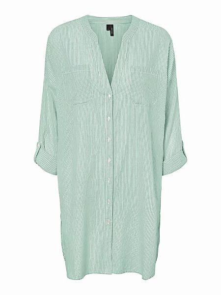 VERO MODA Fold-up Tunika Damen Grün günstig online kaufen