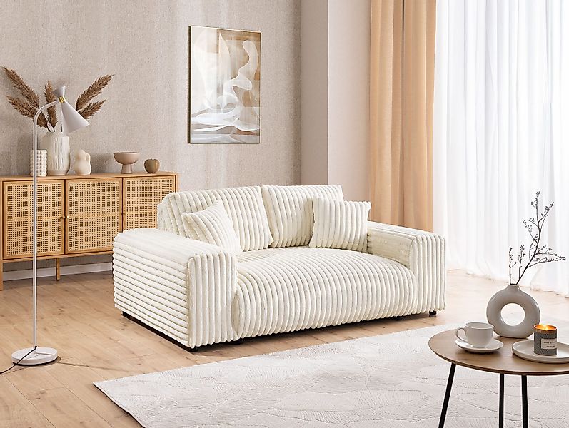 S-Style Möbel 2-Sitzer Sofa Mollis aus günstig online kaufen