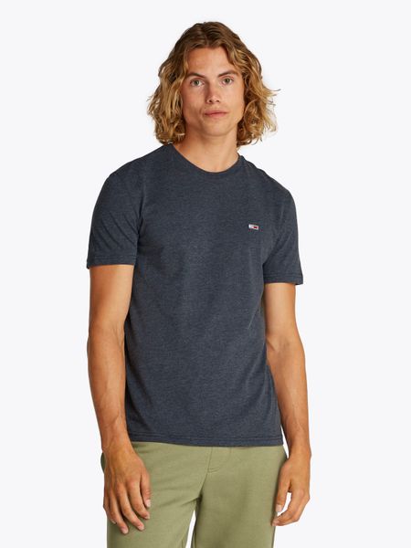 Tommy Jeans T-Shirt "TJM XSLIM JASPE HTR TEE EXT" Mit Rundhalsausschnitt günstig online kaufen