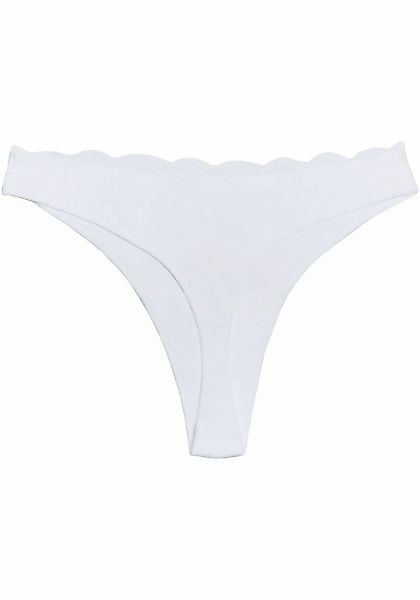 YSABEL MORA Tanga "BASIC COLLECTION COTTON WITH LACE", (3er Pack), nicht nu günstig online kaufen