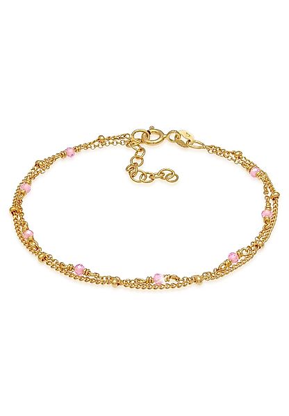Elli Armband Kugel Rosa Quarz Perlen günstig online kaufen