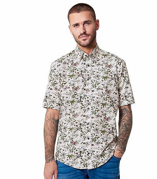CASAMODA Kurzarmhemd "CASAMODA Freizeithemd Kurzarm Print" günstig online kaufen
