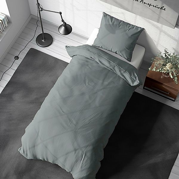 TRENDBUY24 Bettwäsche Renforce Baumwolle Bettwäsche Uni günstig online kaufen